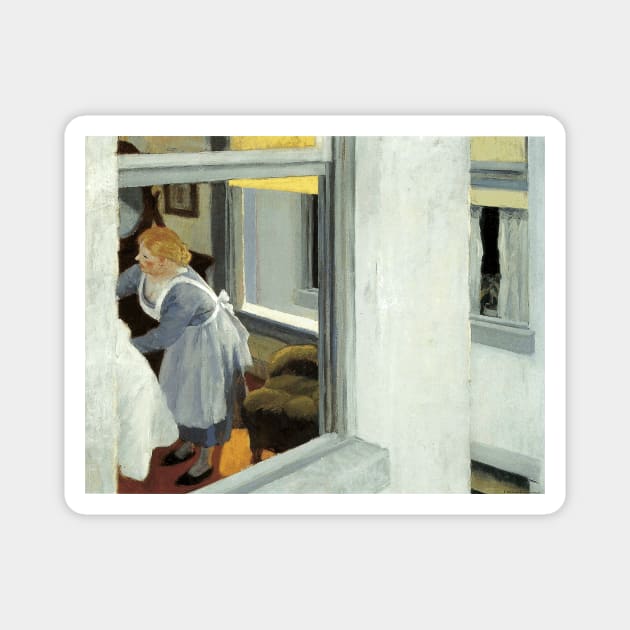 High Resolution Edward Hopper Apartment Houses 1923 Magnet by tiokvadrat