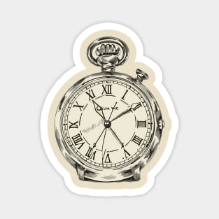 A classic Pocket watch Magnet