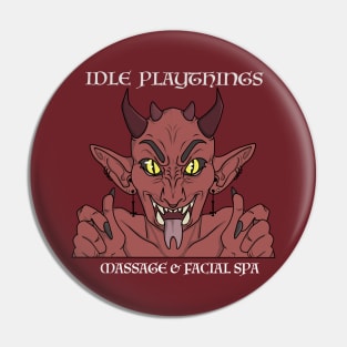 Idle Playthings Spa Pin