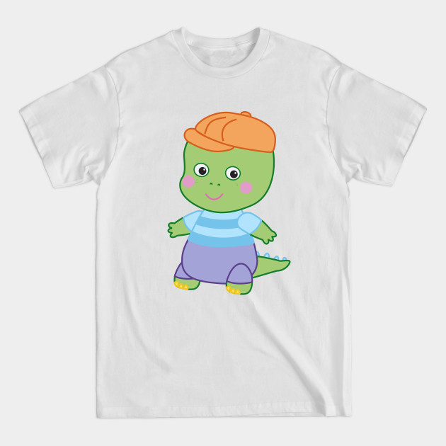 Discover Danny Dinosaur - Cute cartoon dinosaur - Cute Dinosaur - T-Shirt