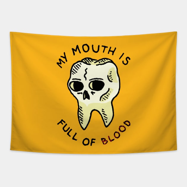 Pulled Tooth Tapestry by GOATSgear