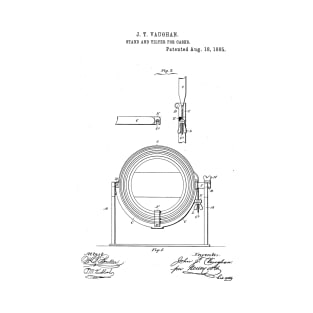 Stand for Casks Vintage Retro Patent Hand Drawing Funny Novelty Gift T-Shirt