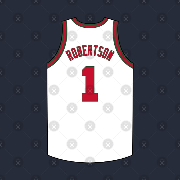 Oscar Robertson Milwaukee Jersey Qiangy by qiangdade