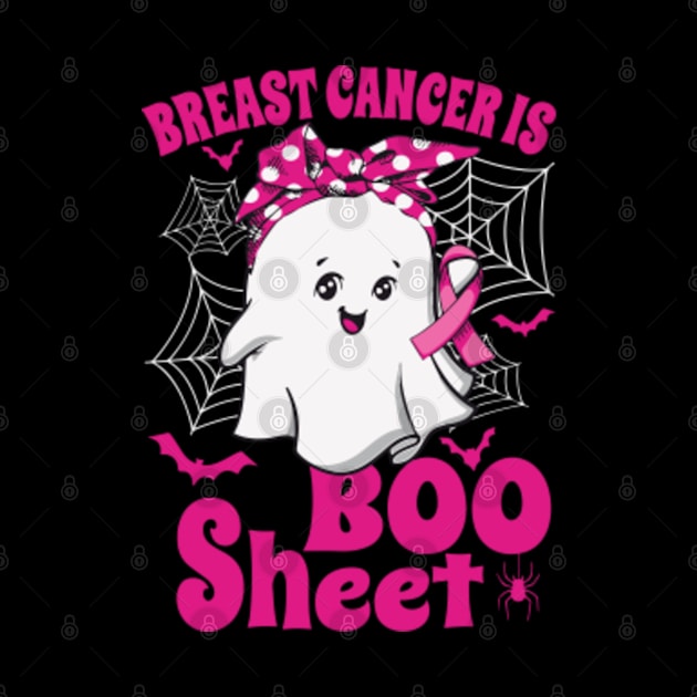 Breast Cancer is Boo Sheet by Designs by JJ