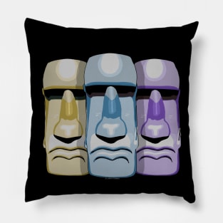 Easter Island Pop tee Pillow