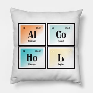 Alcohol | Periodic Table Pillow