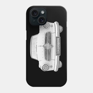 Borgward Isabella 1950s classic car Phone Case