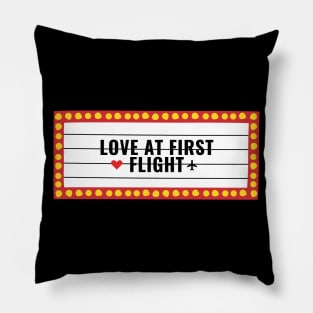 Love at First Flight Pillow