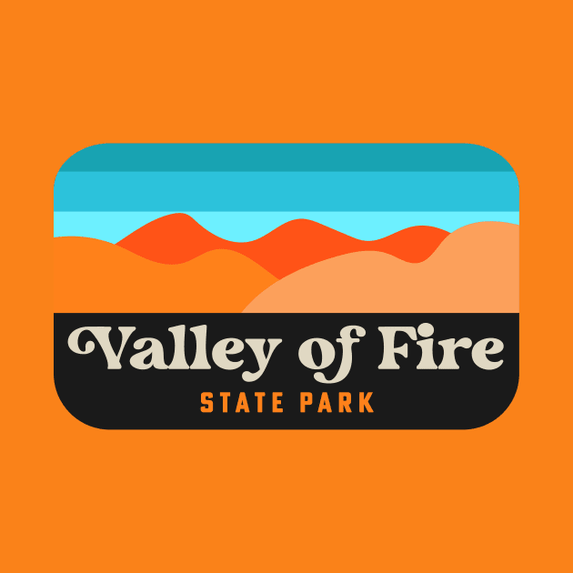 Valley of Fire State Park Hiking Mohave Desert Overton Nevada by PodDesignShop