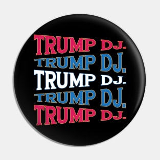 TEXT ART USA PRESIDENT TRUMP Pin