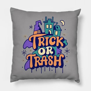 Trick Or Trash Pillow