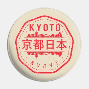 Kyoto Logo Art Pin