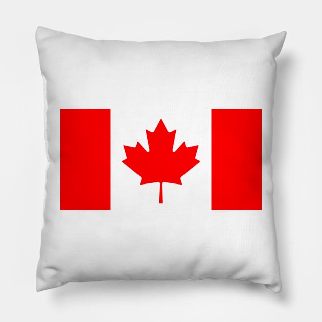 Canada National Flag Pillow by Culture-Factory