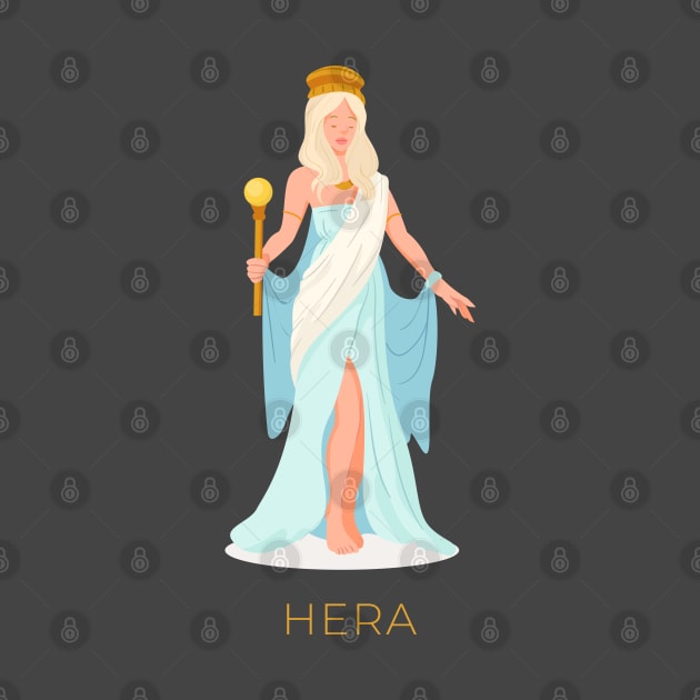 Hera Greek Mythology by MimicGaming