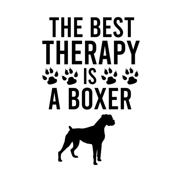 The best therapy is a boxer by cypryanus