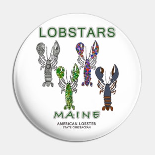 Lobster, Lobsters, Maine, funny sayings, LOBSTARS Pin