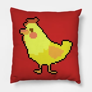 Pixel Elegance Chiken Pillow