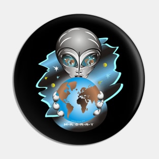 Alien MR Gray Pin