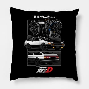 Toyota Ae86 Trueno Initial D Anime version Pillow