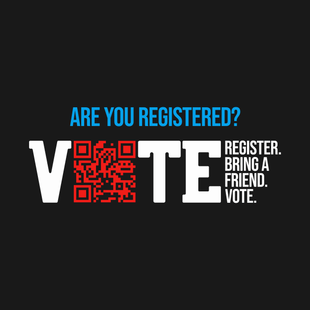 Are You Registered? Vote QR Code Election by jylpzm