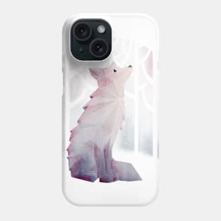 Fox in the Snow Phone Case