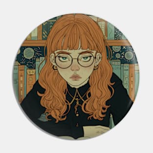 Dark Academia Aesthetic Pin