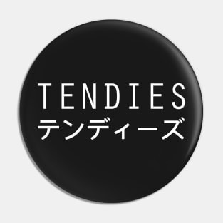TENDIES - Aesthetic Japanese Vaporwave Pin