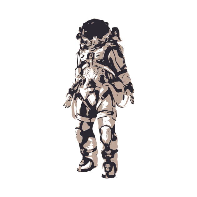 Astronaut Space Concept Fantasy Artsy Style by sorashop