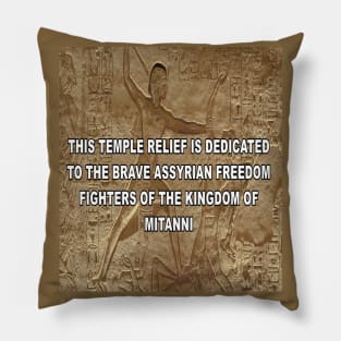 Assyrian Freedom Fighters Pillow