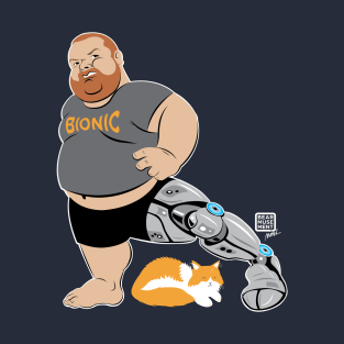 Bionic Justin and Biscuit! T-Shirt