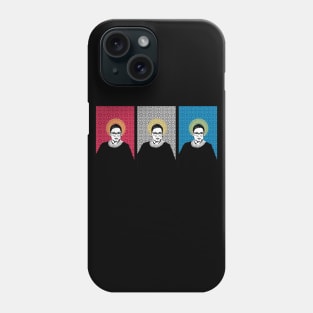 Ruth Bader Ginsburg Patriotic Icon Phone Case