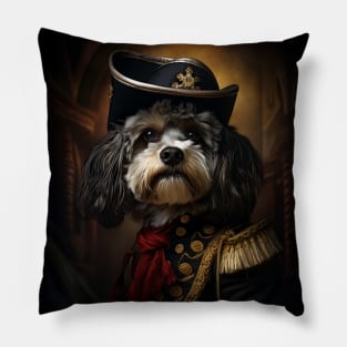 Dashing Havanese - Medieval Cuban Conquistador Pillow