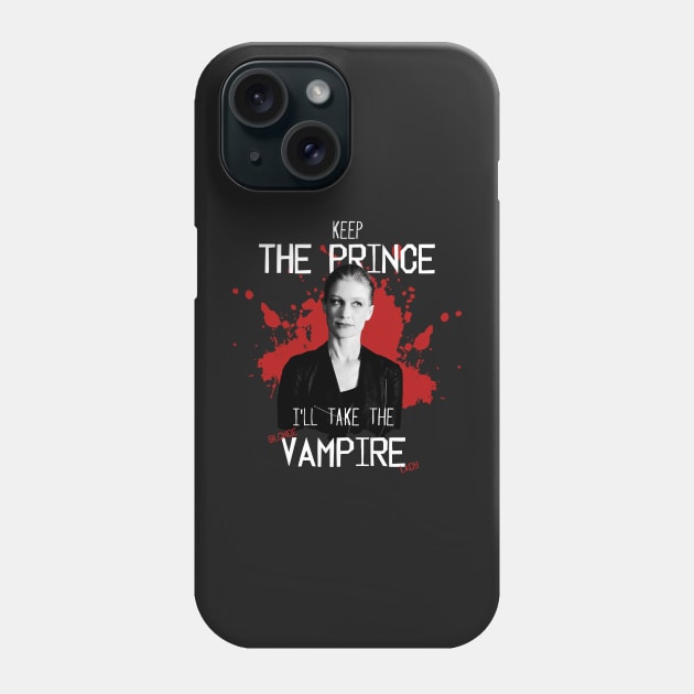 Keep the prince, I'll take the blonde vampire lady Phone Case by AllieConfyArt