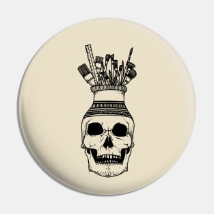 Art Head Pin