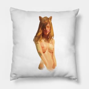 Pretty girl Pillow