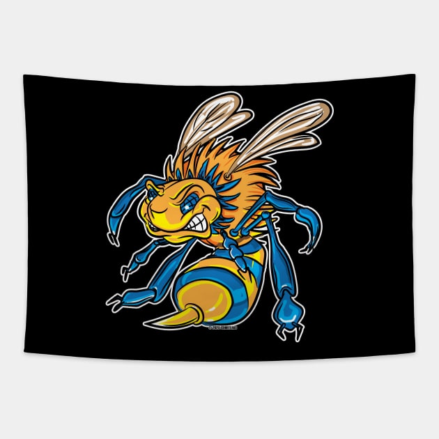 Killa or Killer Bee Tapestry by eShirtLabs