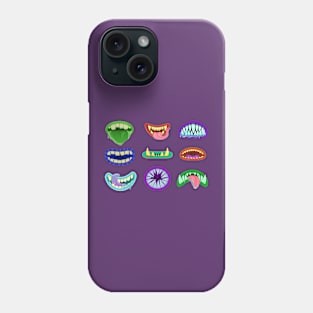 MOnsters Mouth Illustration Phone Case