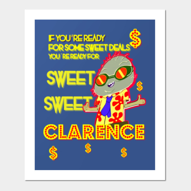 Clarence poster print