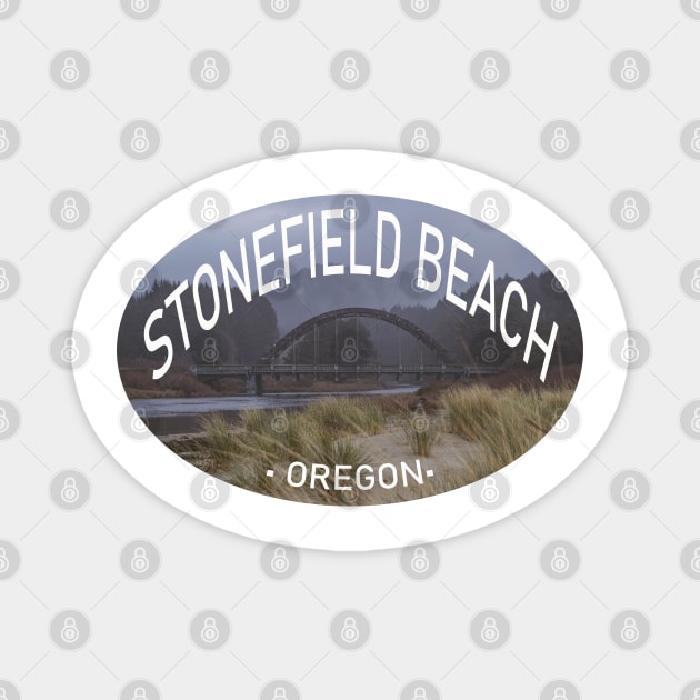 Stonefield Beach Oregon Magnet by stermitkermit