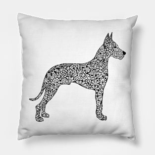 Great Dane Dog Pillow