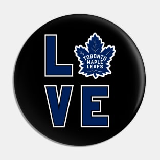 Love Toronto Maple Leafs Pin