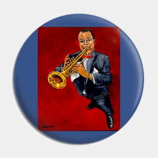 Louis Armstrong Pin