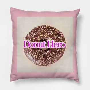 Donut Hero Pillow