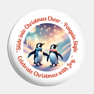 "Penguin Pals Parade: A Chilly Christmas Bash!" Pin