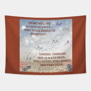 Memorial grief Tapestry