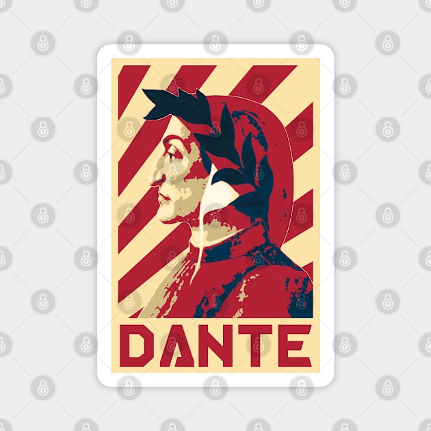 Dante Retro Magnet by Nerd_art