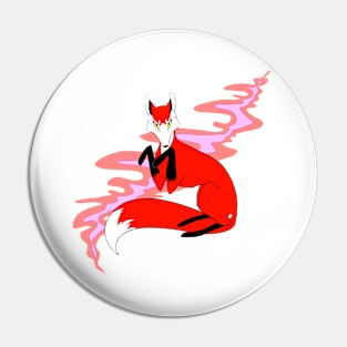 Red fox Pin