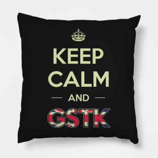 Keep Calm and God Save the King Pillow