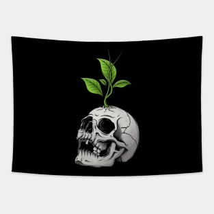 Skull Plant Tapestry