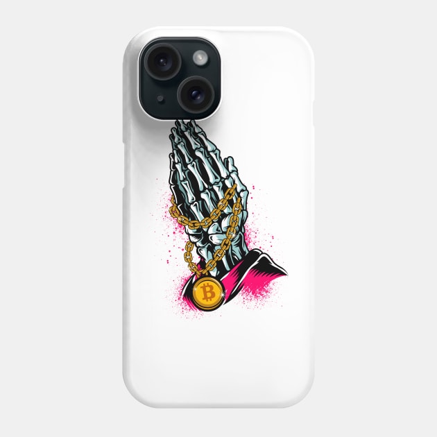 IN CRYPTO WE TRUST Phone Case by spoilerinc